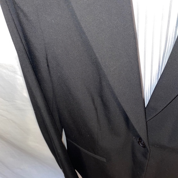 Chaus New York Dress Blazer Women’s Size 8 Black Jacket Polyester Blend - Picture 6 of 12